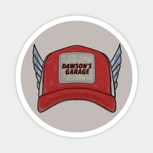 Dawson's Garage Hat Magnet